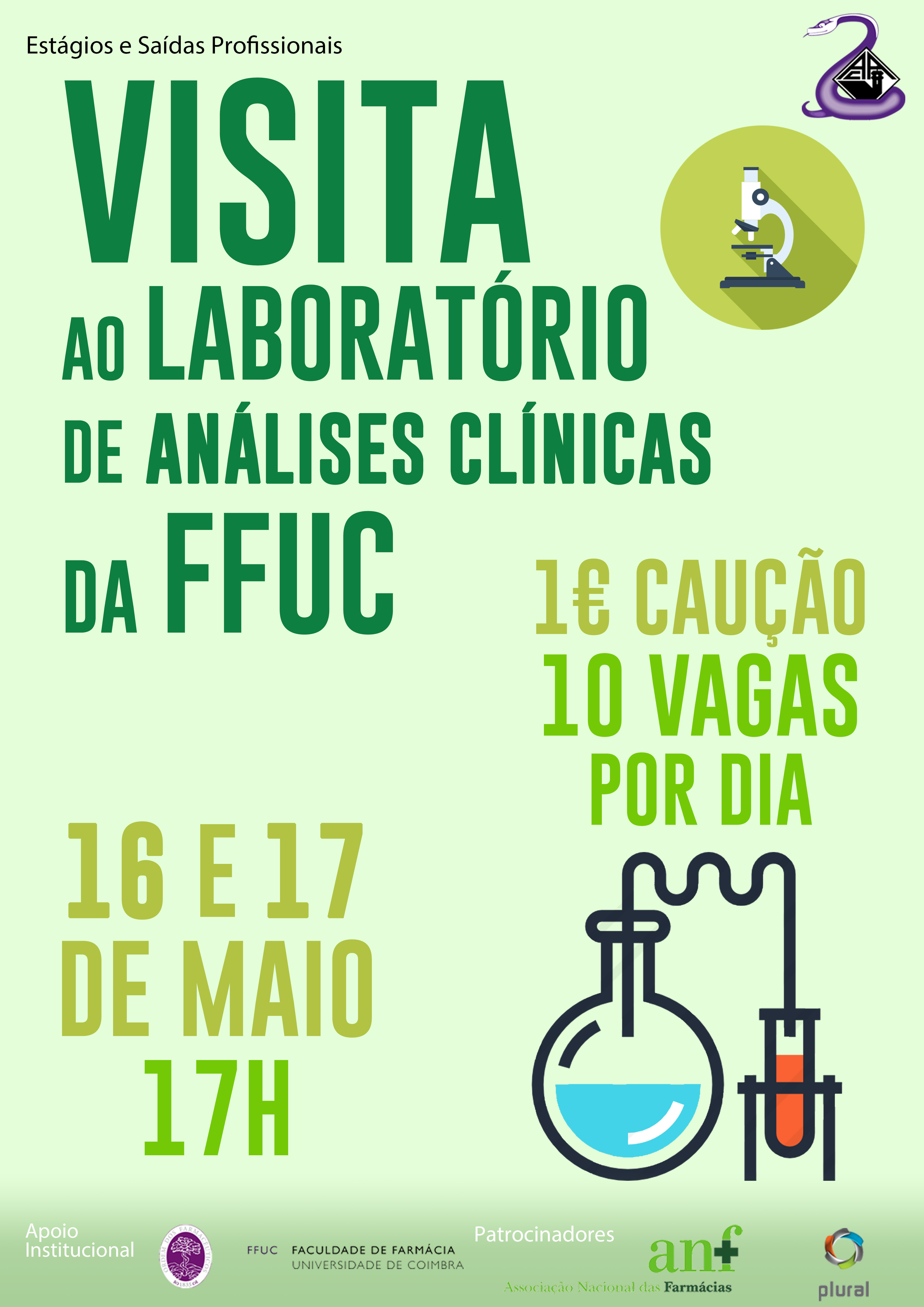 Visita Aos Laboratorios De Analises Clinicas Da Ffuc Nef c